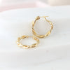 The Vintage Twist Hoop Earring