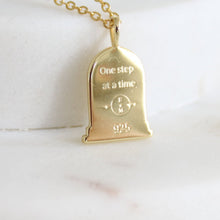 Load image into Gallery viewer, One Step At A Time Pendant Necklace
