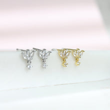 Load image into Gallery viewer, Deity Dangle Stud Earrings
