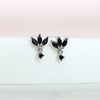 Deity Dangle Stud Earrings