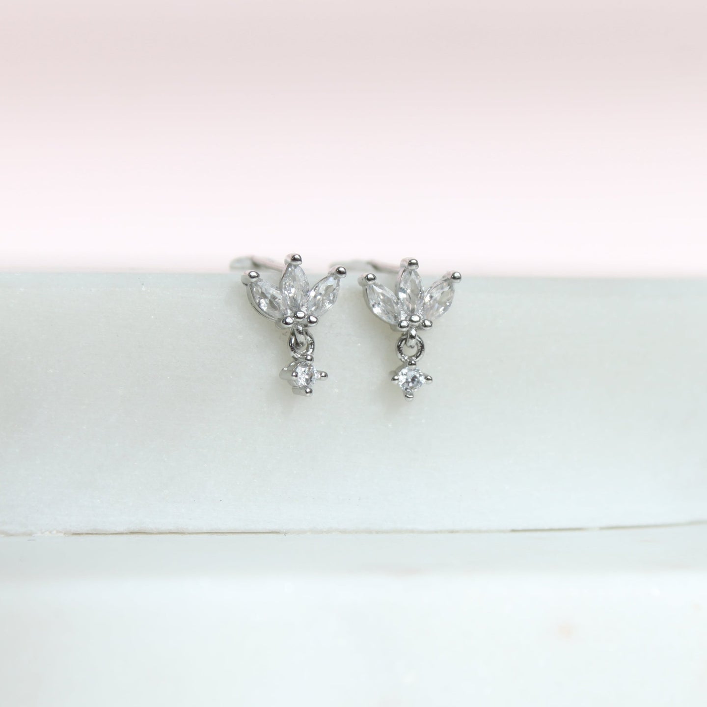 Deity Dangle Stud Earrings