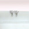 Deity Dangle Stud Earrings