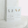 Rose Mini Climber Earrings