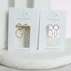 Carmen Circle Link Earrings