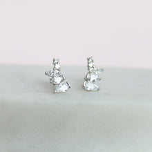 Load image into Gallery viewer, Dew Drop Climber Stud Earrings
