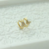 Butterfly Friendship Hoop Earrings