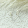 Devine Dragonfly Pearl Hoop Earrings