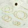 Feather Lite Skinny Hoops