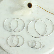Load image into Gallery viewer, Feather Lite Skinny Hoops
