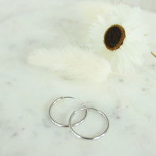 Load image into Gallery viewer, Feather Lite Skinny Hoops
