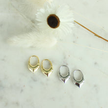 Load image into Gallery viewer, Sonia Pointed Hoop

