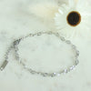 Sunburst Anchor Link Chain Bracelet