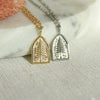 Grow Deep, Stand Tall Pendant Necklace - Elisa Maree Jewelry