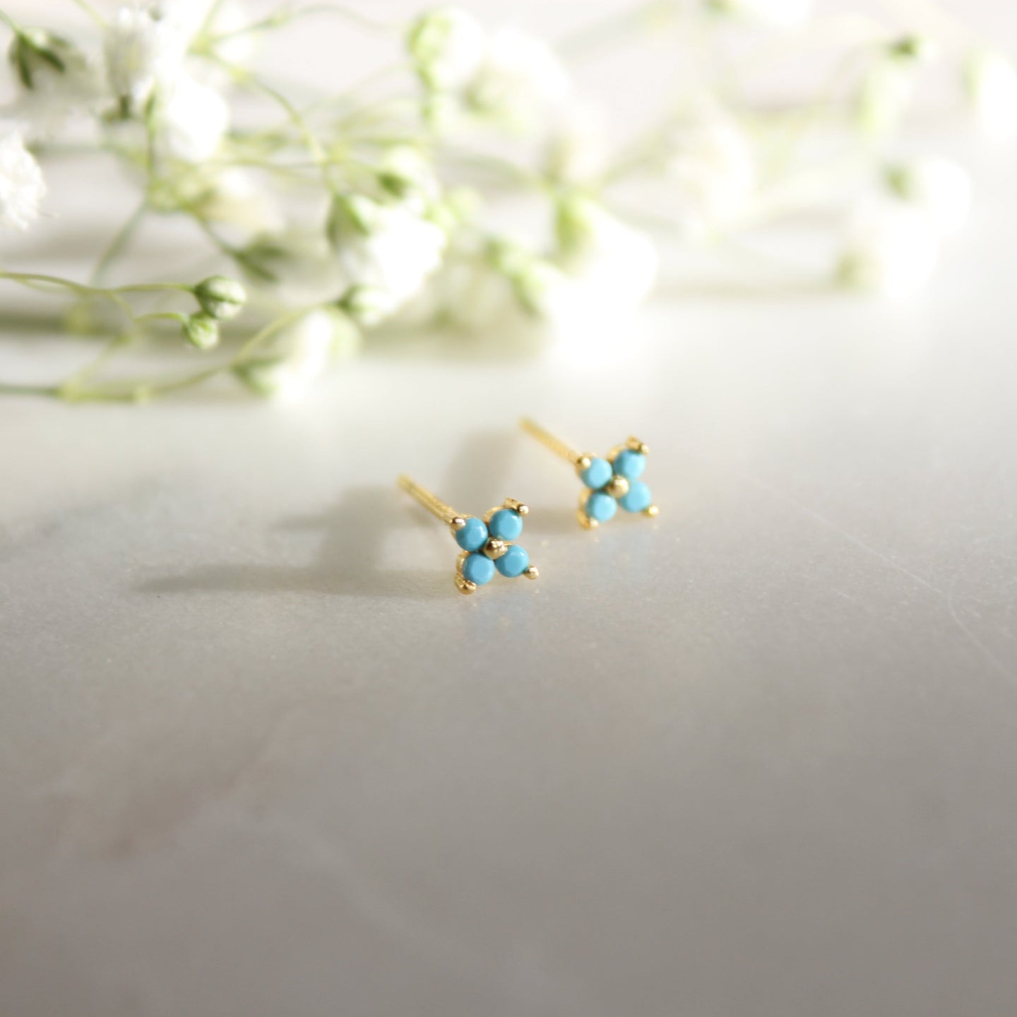 The Clover Stud Earrings - Elisa Maree Jewelry