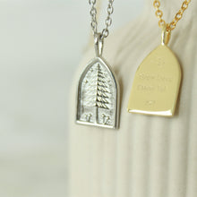 Load image into Gallery viewer, Grow Deep, Stand Tall Pendant Necklace
