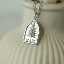 Load image into Gallery viewer, Grow Deep, Stand Tall Pendant Necklace
