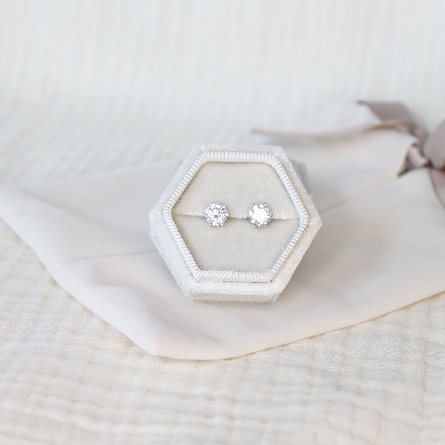 Shine Bright like a Diamond Solitaire Studs