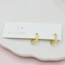 Load image into Gallery viewer, Mini Paperclip Hoop - Elisa Maree Jewelry
