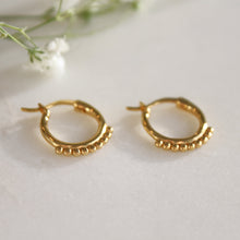 Load image into Gallery viewer, Nya Mini Hoop Earrings - Elisa Maree Jewelry
