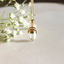 Load image into Gallery viewer, The Marquesa Quartz Point Pendant Necklace - Elisa Maree Jewelry
