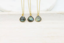 Load image into Gallery viewer, Aurora Labradorite Pendant Necklace - Elisa Maree Jewelry
