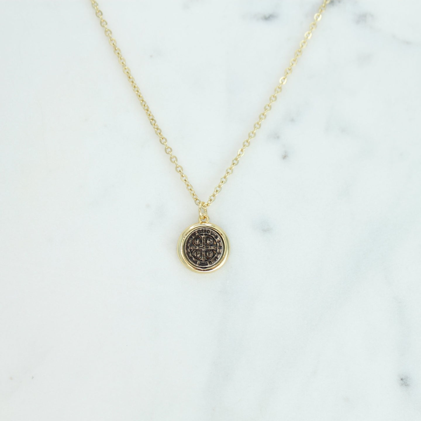 The Benedict Reversible Pendant Necklace - Elisa Maree Jewelry